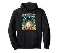 Happy Camper Camping Adventure Seeker Starry Night Citation Sweat à Capuche