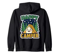 Happy Camper Camping Adventure Seeker Starry Night Citation Sweat à Capuche
