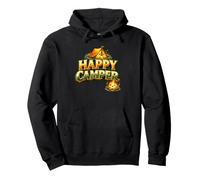 Happy Camper Chemise Humoristique pour Camping-Car en Plein Sweat à Capuche