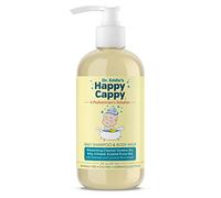 Happy Cappy Dr. Eddie's Shampooing et nettoyant corporel quotidien pour enfants, apaise les peaux sèches, irritantes, sensibles, sujettes à l'eczéma, testé dermatologiquement, sans parfum, sans colora