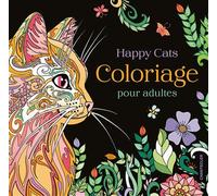 Happy Cats - coloriage pour adultes - Petra Theissen - Chantecler - broché - Livre-jeu