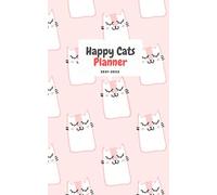Happy Cats Planner 2021-2022: Pocket Size Two Year Planner With Extra Note Pages For Each Month. 26-Month Calendar(December 2020 To January 2023) With Cute Cats Style.