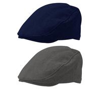 Happy Cherry Bébé Casquette Plate Beret Eté Cotton Rétro Flat Cap Classique 12-24mois