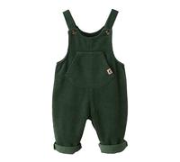 Happy Cherry - Bébé Combinaison en Velours Côtelé Salopette Garçons Filles Tout-Petit Pantalon une Pièce Enfant Unisexe Barboteuse Body pour Automne Hiver Printemps - 3-4 Ans - Vert