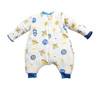 Happy Cherry Bébé Unisexe Surpyjamas Gigoteuses Sac de Couchage Coton Douce Chaude Manche Amovible Combinaisons Barboteuses