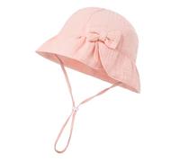 Happy Cherry Chapeau de Plage Bébé Anti UV Chapeau de Soleil Bébé 3-12 Mois Unisexe Nouveau Né Protection Solaire