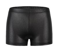 Happy Cherry Enfant Fille Shorts de Sport Extensible Caleçon de Danse Ballet Brillant Sportswear Culotte Court Leggings de Yoga Latino Pilates Fille Bas de Joggings