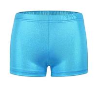 Happy Cherry Fille Short de Danse Ballet Métallique Enfant Danse Ballet Brillant Sportswear Culotte Caleçon Vêtements de Gymnastique Yoga Collant Plage Legging Hot Pantalon Court
