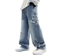 Happy Cherry Garçons Baggy Jeans Hip Hop Jeans Adolescent Garçon Streetwear Skateboard Y2K Pantalon en Demin Mode 150
