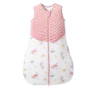 Happy Cherry Gigoteuse Bébé Fille Naissance 1.5 Tog Sac de Couchage Coton sans Manches Sac de Gigoteuse Printemps Automne Hiver 6-12 Mois Rose