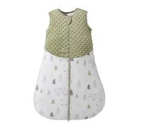 Happy Cherry Gigoteuse Hiver pour Bébé Fille Garçon Sac de Couchage Coton 1.5 TOG Turbulette Emmaillotage Sans Manches pour Nouveau-né 0-6 Mois Vert