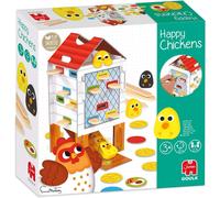 Happy Chickens - Un Jeu D'adresse Pour Les Enfants - Jeu D'apprentissage Des Couleurs Et Amusant Pour La Famille - Dès 3 Ans - 2 À 4 Joueurs[Z397]
