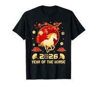 Happy Chinese New Year 2026 Year of The Horse Lunar New Year T-Shirt
