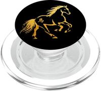 Happy Chinese New Year Art 2026 Crescent Year of The Horse PopSockets PopGrip pour MagSafe