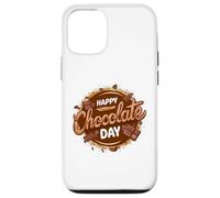 Happy Chocolate Day Celebrating World Chocolate Day Lovers Coque pour iPhone 12/12 Pro