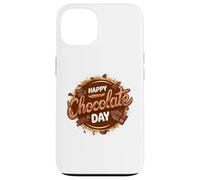 Happy Chocolate Day Celebrating World Chocolate Day Lovers Coque pour iPhone 13
