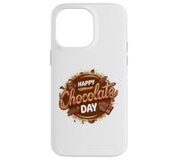 Happy Chocolate Day Celebrating World Chocolate Day Lovers Coque pour iPhone 14 Pro Max
