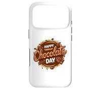 Happy Chocolate Day Celebrating World Chocolate Day Lovers Coque pour iPhone 17 Pro