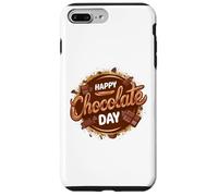 Happy Chocolate Day Celebrating World Chocolate Day Lovers Coque pour iPhone 7 Plus/8 Plus