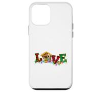 Happy Christmas Love Nativité Laurie Furnell Christmas Coque pour iPhone 12 Mini