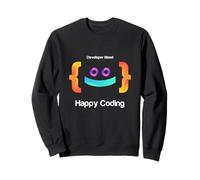 Happy Coding, Just a Boy Who Loves Coding Graphic Designs Sweatshirt