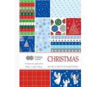 Happy Color A4 15 feuilles bloc de Noël no 7061