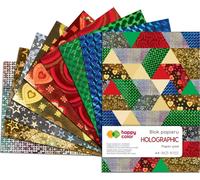 Happy Color bloc A4 10 feuilles holographique no 7146