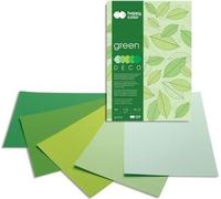 HAPPY COLOR Bloc A4 20 feuilles papier de bricolage Craft Papier toner 170g, vert