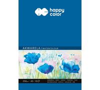 Happy Color Bloc d'aquarelle A5 250g 10 feuilles
