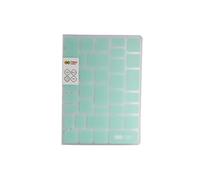 Happy Color Cahier à Spirale Collection Trendy, Papier à Règlement Carré, Format A5, Couverture Rigide, Couleur Vert Menthe, Feuilles Blanches 80 G/M², Couleur Heureuse