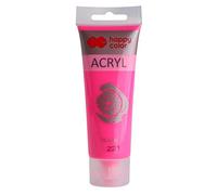 Happy Color Peinture acrylique 75 ml, rose fluo