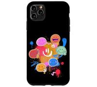 Happy Color Pop Smiles - Graphique Positif de Graffiti Urbain Coque pour iPhone 11 Pro Max