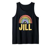 Happy Colorful I'm Jill Rainbow Pride First Name Débardeur