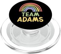 Happy Colorful Team Adams Rainbow Pride Green Yellow PopSockets PopGrip pour MagSafe