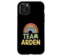 Happy Colorful Team Arden Rainbow Pride Green Yellow Coque pour iPhone 11 Pro