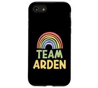 Happy Colorful Team Arden Rainbow Pride Green Yellow Coque pour iPhone SE (2020) / 7/8