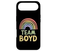 Happy Colorful Team Boyd Rainbow Pride Green Yellow Coque pour iPhone Air