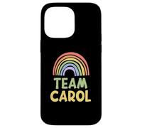 Happy Colorful Team Carol Rainbow Pride Green Yellow Coque pour iPhone 14 Pro Max