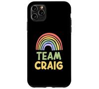 Happy Colorful Team Craig Rainbow Pride Green Yellow Coque pour iPhone 11 Pro Max