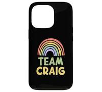 Happy Colorful Team Craig Rainbow Pride Green Yellow Coque pour iPhone 13 Pro