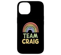 Happy Colorful Team Craig Rainbow Pride Green Yellow Coque pour iPhone 14