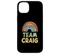 Happy Colorful Team Craig Rainbow Pride Green Yellow Coque pour iPhone 14 Plus