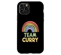 Happy Colorful Team Curry Rainbow Pride Green Yellow Coque pour iPhone 11 Pro