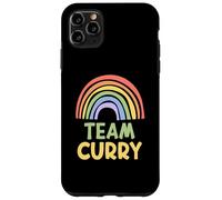 Happy Colorful Team Curry Rainbow Pride Green Yellow Coque pour iPhone 11 Pro Max