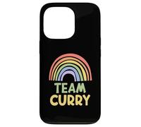 Happy Colorful Team Curry Rainbow Pride Green Yellow Coque pour iPhone 13 Pro