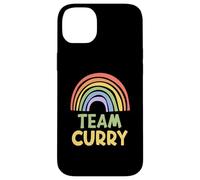 Happy Colorful Team Curry Rainbow Pride Green Yellow Coque pour iPhone 14 Plus