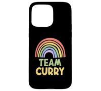 Happy Colorful Team Curry Rainbow Pride Green Yellow Coque pour iPhone 15 Pro Max