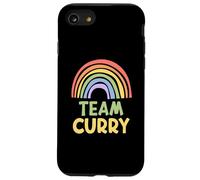 Happy Colorful Team Curry Rainbow Pride Green Yellow Coque pour iPhone SE (2020) / 7/8