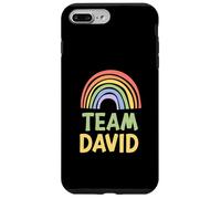 Happy Colorful Team David Rainbow Pride Green Yellow Coque pour iPhone 7 Plus/8 Plus