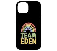 Happy Colorful Team Eden Rainbow Pride Green Yellow Coque pour iPhone 14